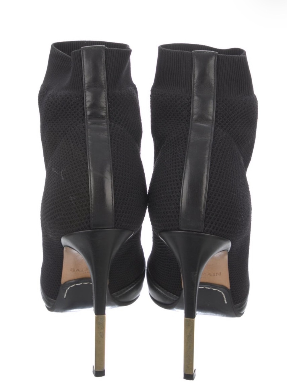 Balmain Suede Booties - Picture 4 of 5